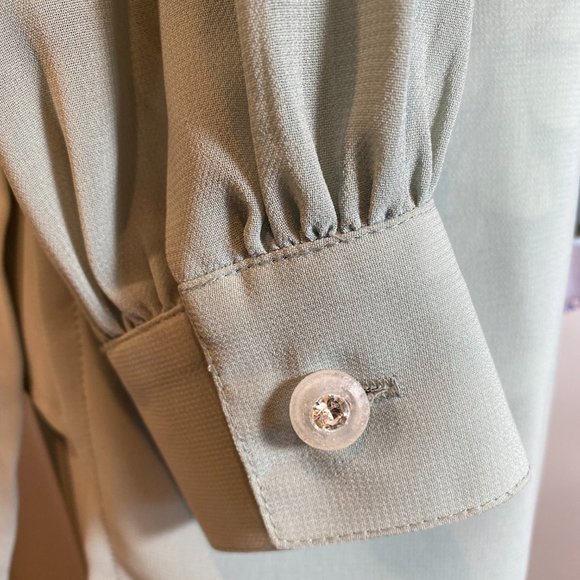 Palazzo Pants with shell & Jacket, Bassonelli Brand, size 16 - Picture 5 of 7